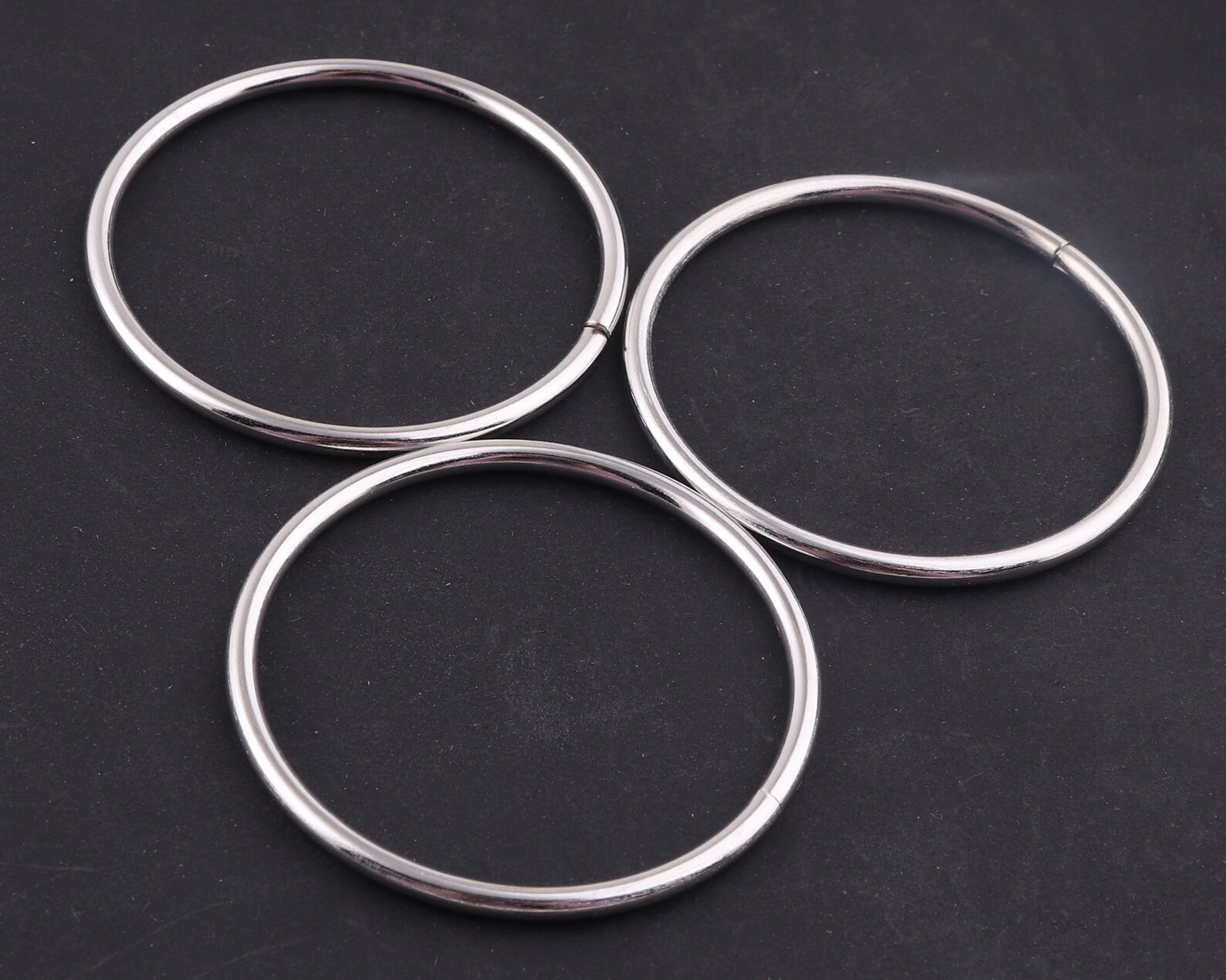 40mm Silver Metal Oring Belt Bucklemetal Loopdiy Bag Etsy