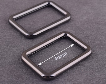40 mm (inner)strap Buckle Alloy Release Adjuster Buckle Tri Bar Buckles Adjuster Slide Belt Buckle Strap Buckle purse Buckles for leather