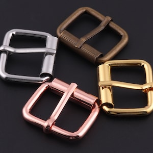 25mm roségold verstellbare Gürtelschnalle Schiebestange Schnallen, Metall Geldbörse Verschluss Schnallen, Taschenriemen Schnalle Schnalle Handtasche Gurtband Hardware