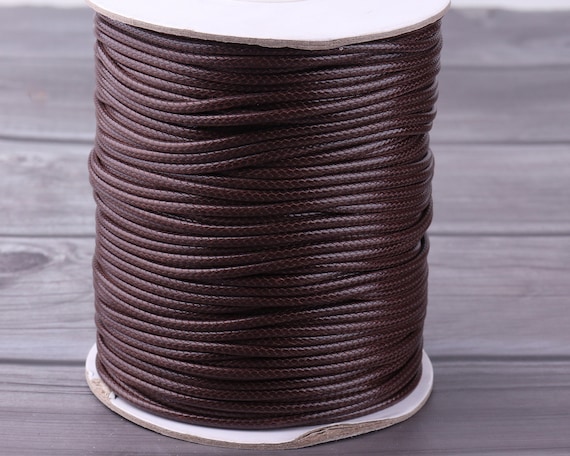 iSuperb 28 Colors Waxed Polyester Cord 1mm Wax Strings Waxed Thread Bracelets Wax Ropes for Jewelry Craft Making 28 Wax Cord