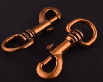 5/8 inch(15mm)brown Lobster Swivel Clasps Swivel hook Metal clasp Trigger snap hooks purse hook Lobster Hooks For Lanyard or diy Straps