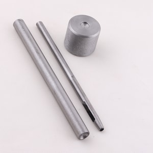 6mm Hollow Punch Tool for Leather Plastic Wood Watch Band Belt Hole Punch leather craft,round tool for 6 mm rivet stud