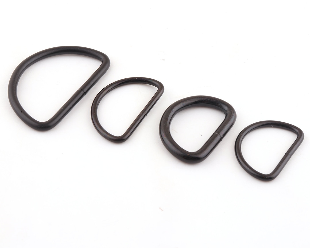 Metal Black D Rings D Ring Buckle Purse Ring Strap Rings Purse Hardware metal-black-d-rings-d-ring-buckle-purse-ring-strap-rings-purse-hardware