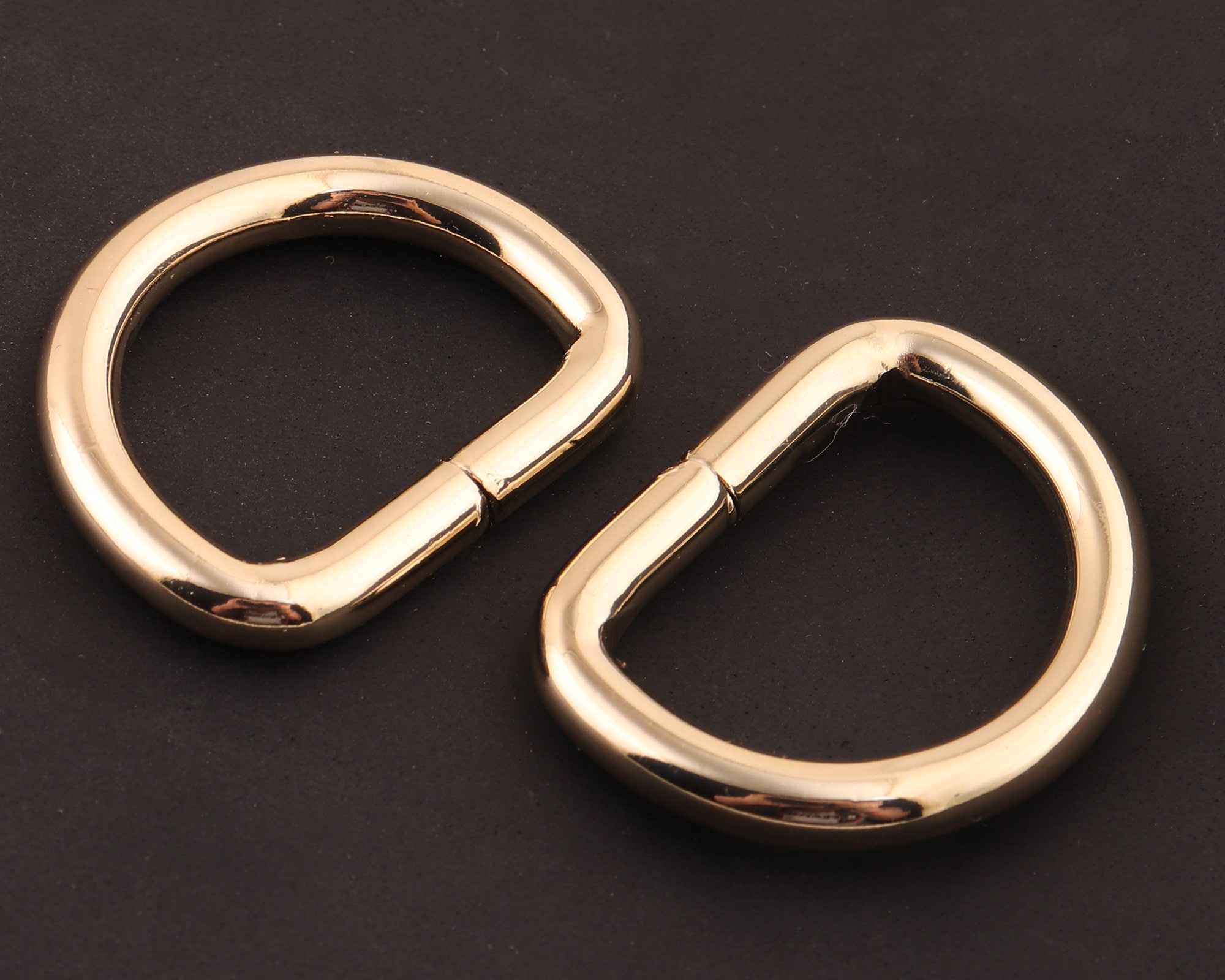 1 Inch26 Mmmetal Light Gold D Rings D Ring Buckle Purse Ring 