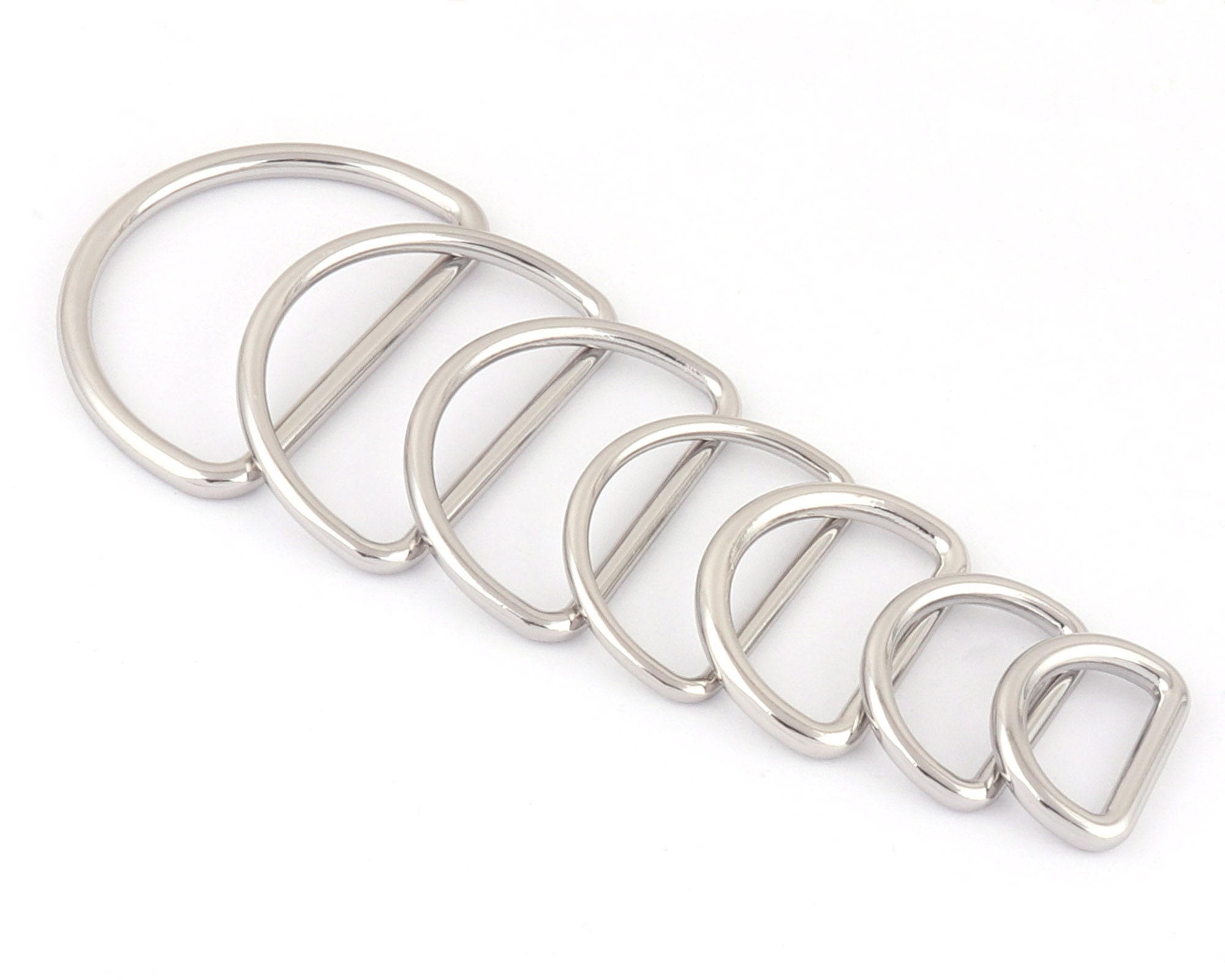 2050mm Silver Metal Loop Lanyard D Ring Slide Adjuster Purse Etsy UK