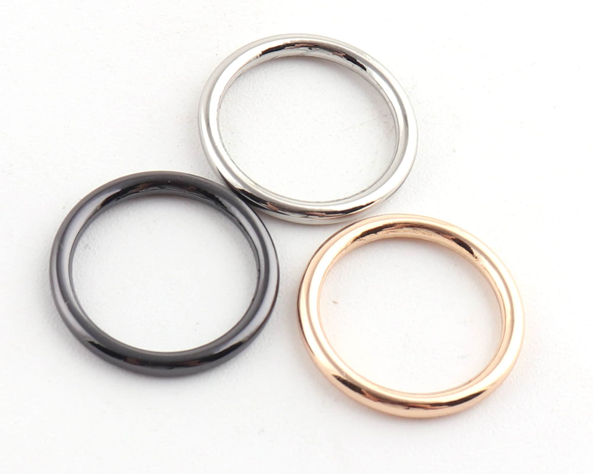 Cheap Keyring Ring Buckle Zinc Alloy Handbags Round O-Ring Buckle