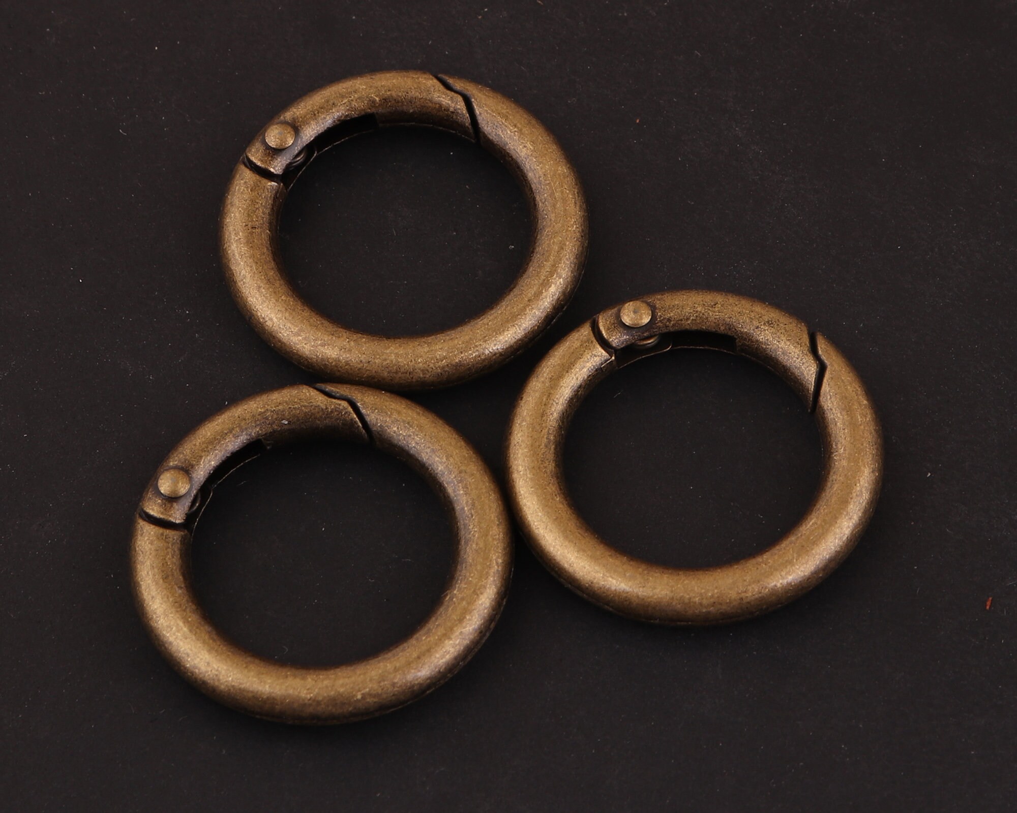 20mm bronce o anillos de metal o anillos de resorte anillo de Etsy