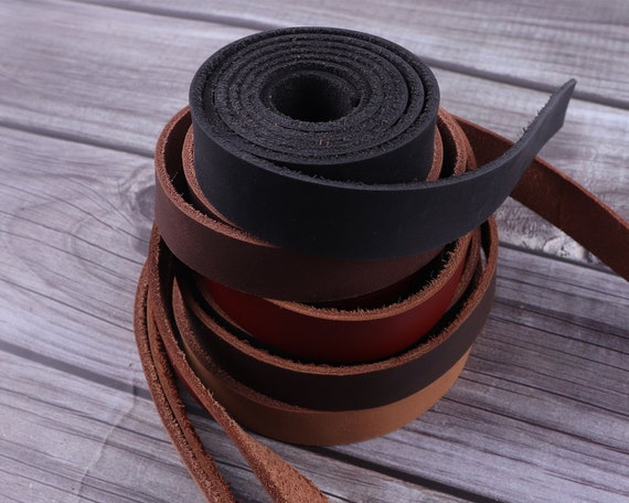 3 4 wide Leather Straps leather for Belts italian Natural Leather