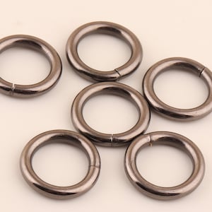 3/4 Inch19 Mmgunmetal Mini Metal O Rings Purse Ring Round Rings O