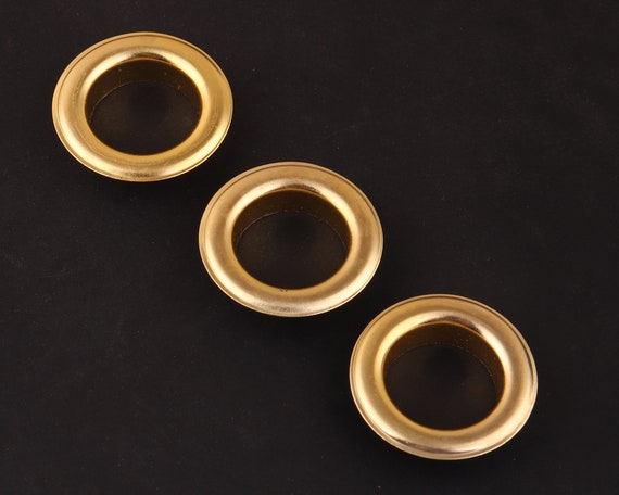 Hole Metal Eyelets Grommets Copper Color,with Washer 12mm 100PCS