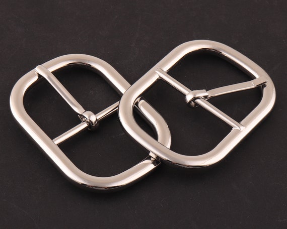 30mm Silver Adjustable Belt Buckle Slide Pin Buckles,rectangle