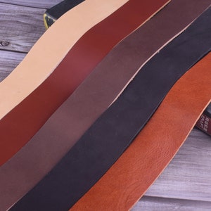 1 1/2 inch Brown long natural Leather strap,genuine Leather Straps-Leather handle,Leather Bag Straps,Camera Strap,Belt Strap,Leather craft