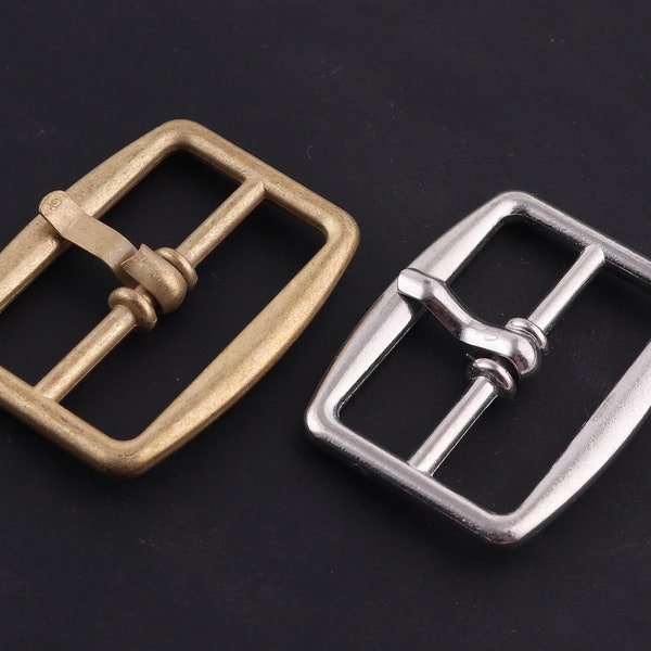 1''1/4''inch (32mm) Pin buckle Center Bar Buckles Single Prong Belt Buckle Silver and bronze Strap Adjuster buckle purse buckle metal buckle