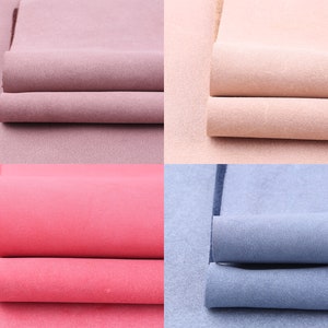 colorful Softy Cowhide Leather,solid Genuine Leather Sheets,real Leather A4( 8*12&quot;) Natural Leather Colorful Leather for craft supplies-1 mm