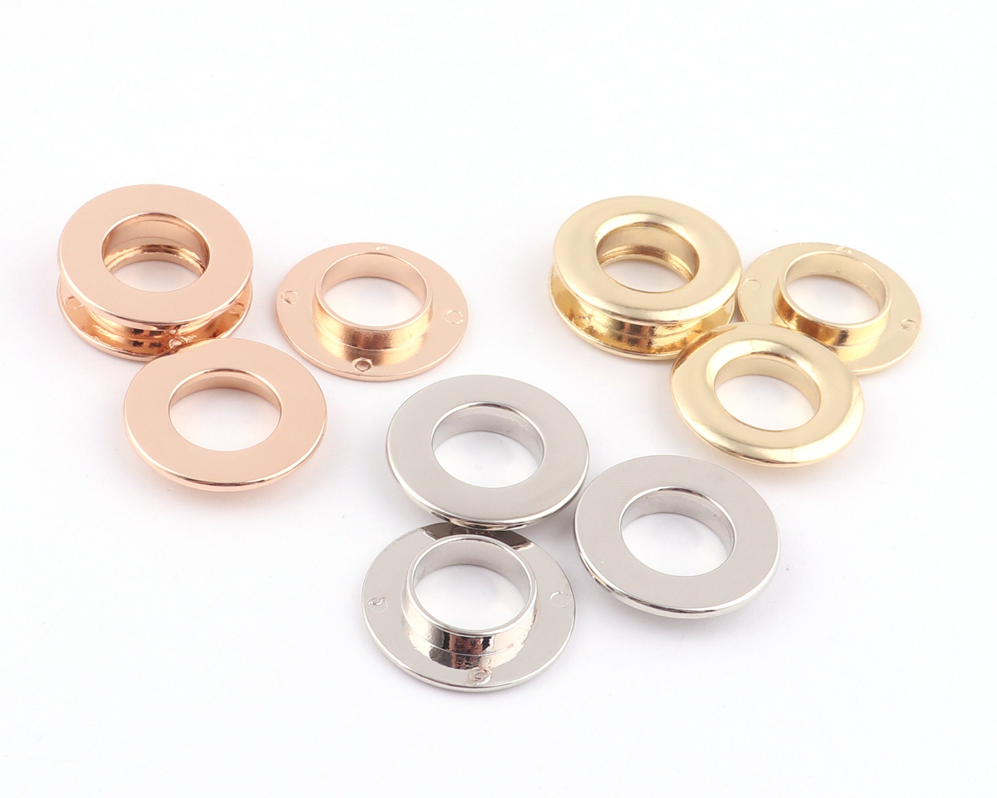 12 Mm Grommet Eyelet Alloy Eyelets Metal Grommets for Leather Etsy