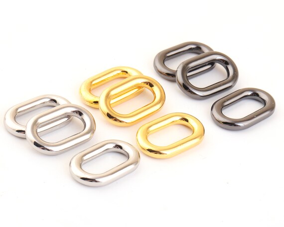 16mm Metal Oval Loop Ringsilver/gold/gunmetal Bag Strap 