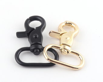 1 Inch Swivel Clasp Snap Hooks,gold swivel hook dog hook,swivel clasps,Lobster Clasp Purse bag Handbag Clasp,strap Purse clip,key ring clasp