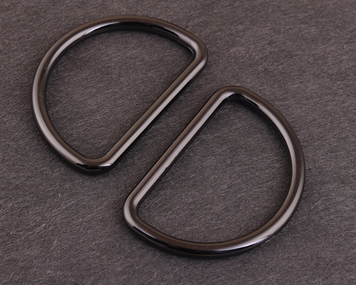 D-rings 1 3/4''45mm Gold/silver/black Metal Adjustable D Buckles D