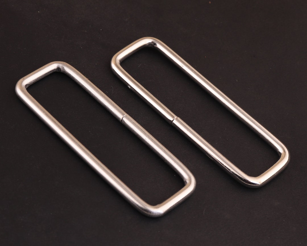 250mm Silver Metal Rectangle Belt Buckle,non-welded Rectangular Rings ...