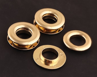 Zinc alloy screws on eyelets & grommets,12mm circle round screw O eyelet-Grommet Eyelet Alloy eyelets Metal Eyelets,Leather craft,Canvas,bag