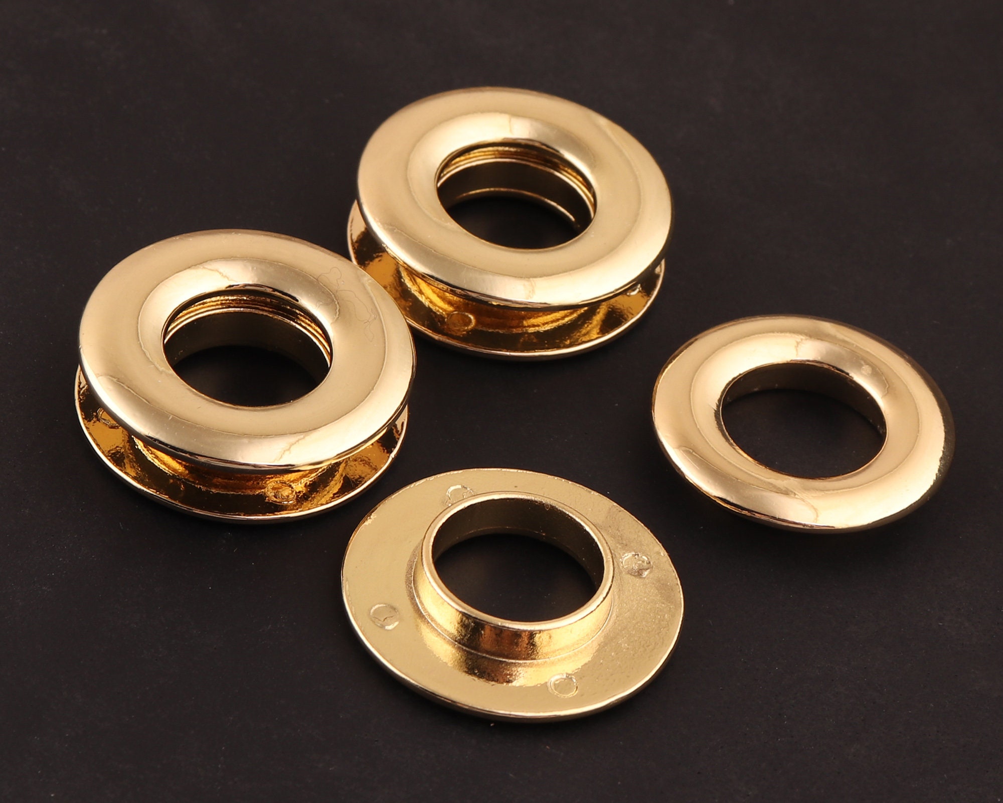 Zinklegering schroeven op oogjes & grommets 12mm cirkel ronde Etsy Nederland