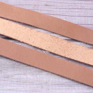 3/4 inch brown Leather Straps,long Leather strip-Leather For Belts,nature Leather,Leather For Bag Straps,real Leather supplies 2 mm thick