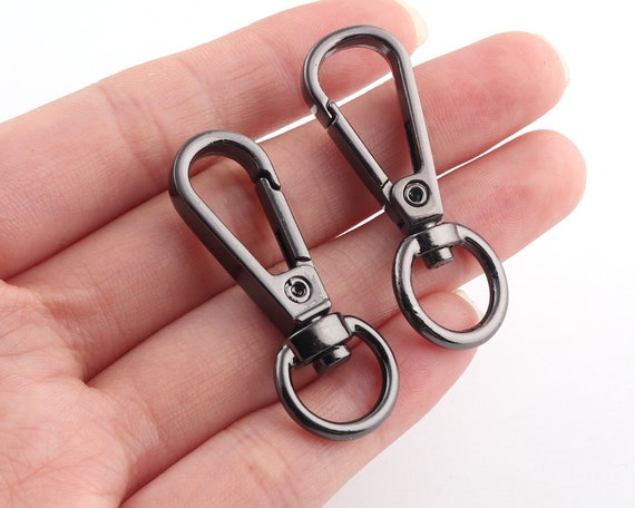 Gunmetal Swivel Snap Hooks,11mm Swivel Clasps Trigger Snap Hook