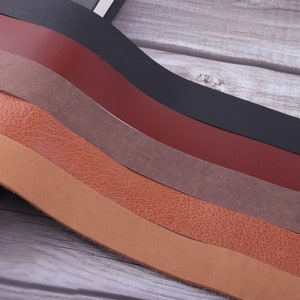 1 inch wide Natural leather straps-Long Leather Strip,Belt Diy,Purse Straps,brown Strip,natural Leather Belt,Genuine Leather,leather craft