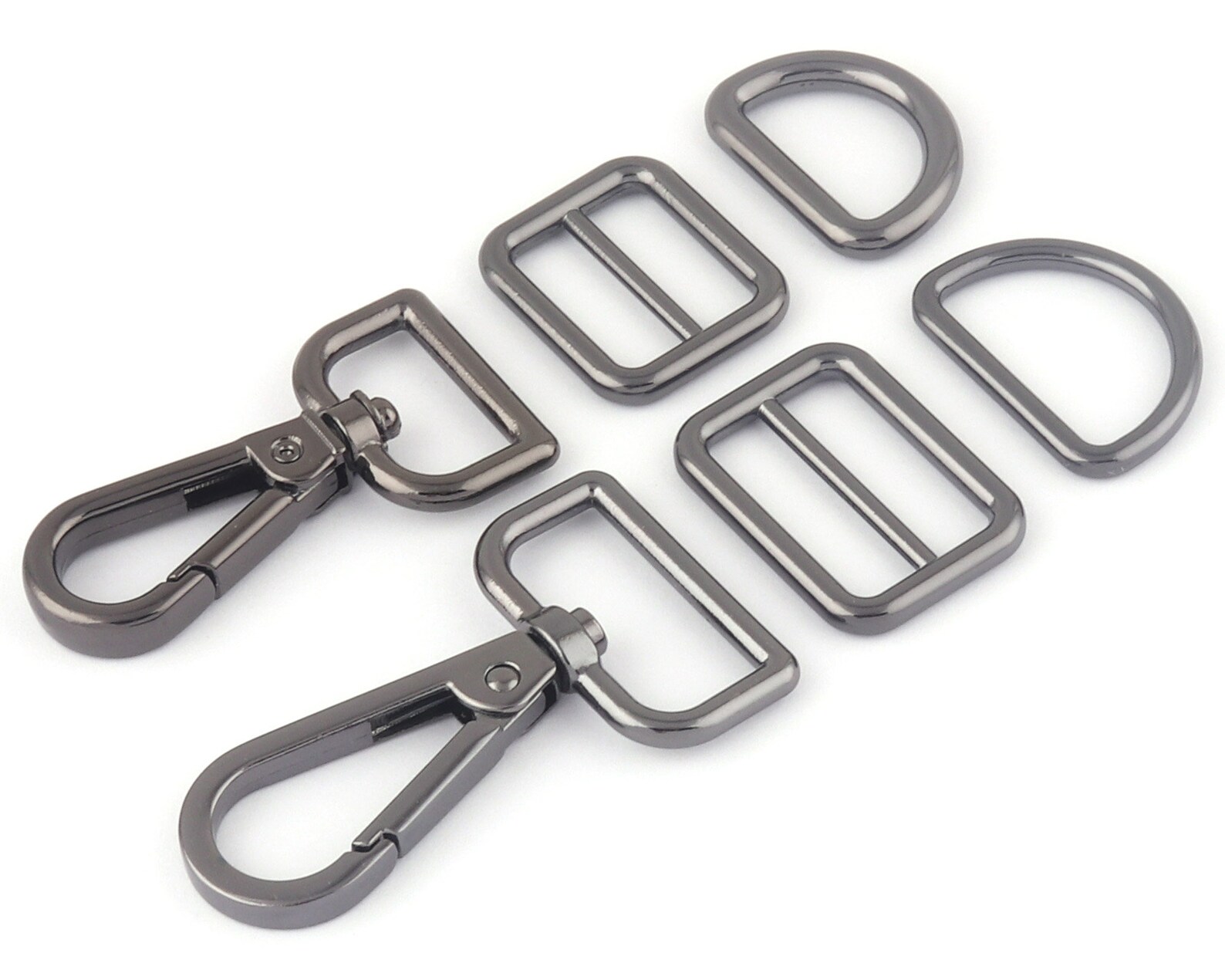 20/25mm Gunmetal Metal Swivel Claw Clasps D Ring Belt Strap Etsy España