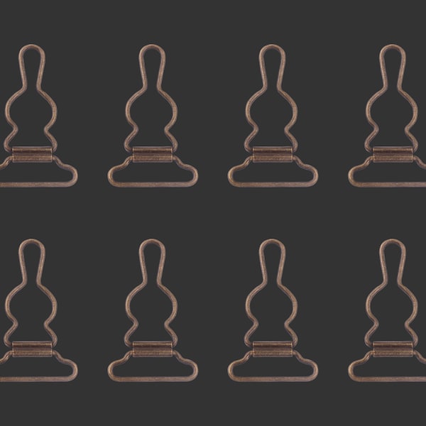 28mm Bronze Metall Latzhose Schnallen Versteller Clip Verschlüsse von Hosenträgern Jacke Overall Gurtband Kleidung Nähen für Gürtel Hosenträger Schnallen DIY