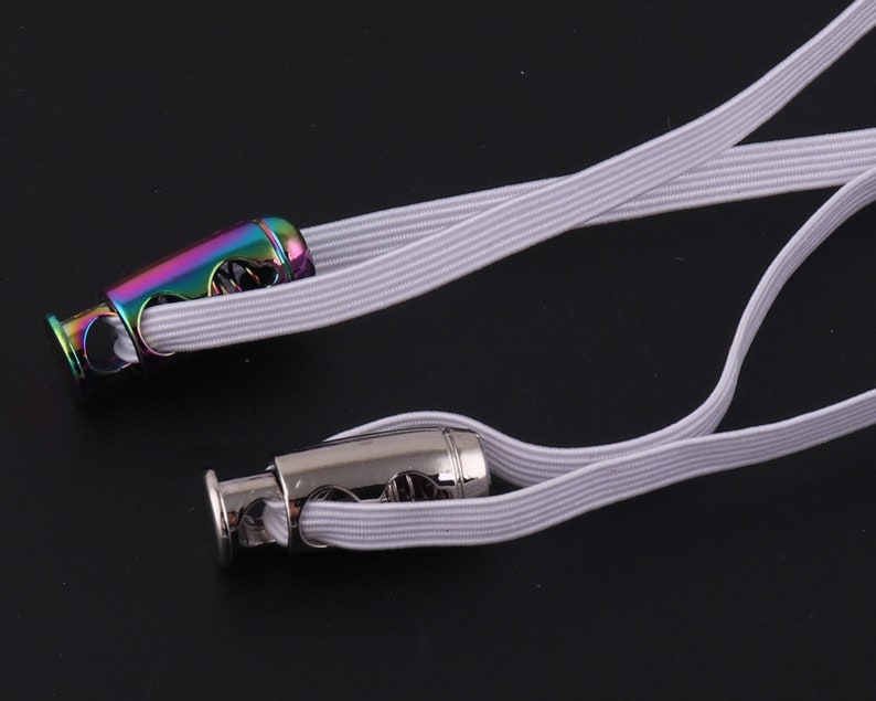 Rainbow Cord Lock Adjuster Elastic Adjuster Cord Stop Toggles Etsy