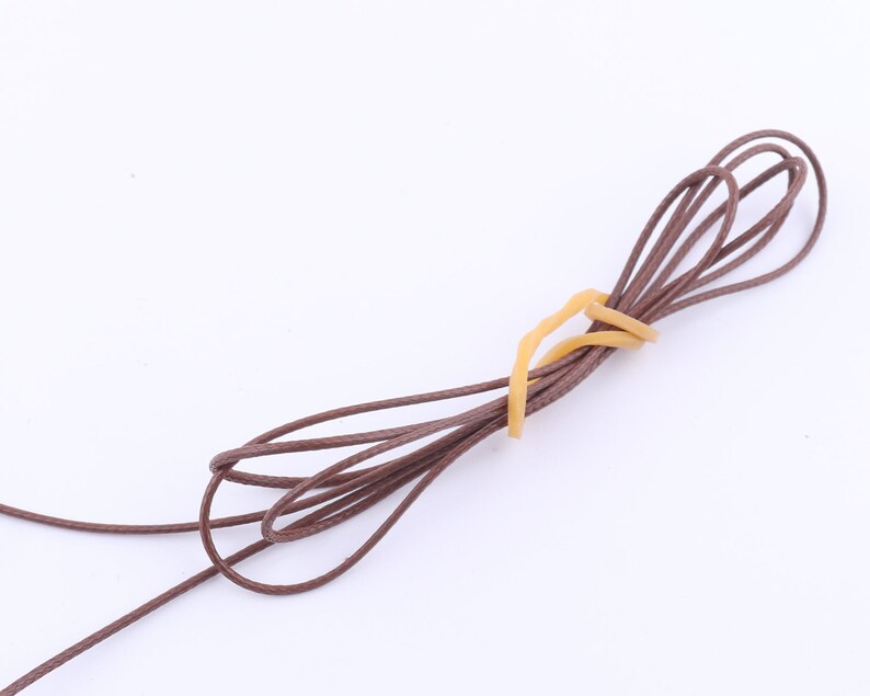 1mm Brown Round Leather Cord,Genuine Round Leather,cowhide Leather,Supple Leather,Genuine Leather Cording,leather for craft diy bracelets