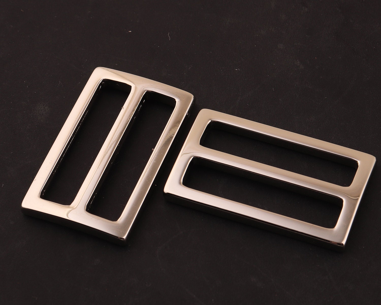 35mm Silver Slider Adjuster Buckle Metalslide Belt Buckle Tri Etsy UK