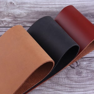 4 inch wide genuine leather strap-Long Leather Strip,Italian Leather,straps Diy,Purse Straps,brown Strip,natural Leather Belt,leather craft