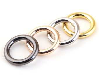 14 mm gunmetal,light gold mini Metal O rings Purse ring Round rings O ring small O rings buckle Silver o-rings Solid Brass O Ring,strap ring