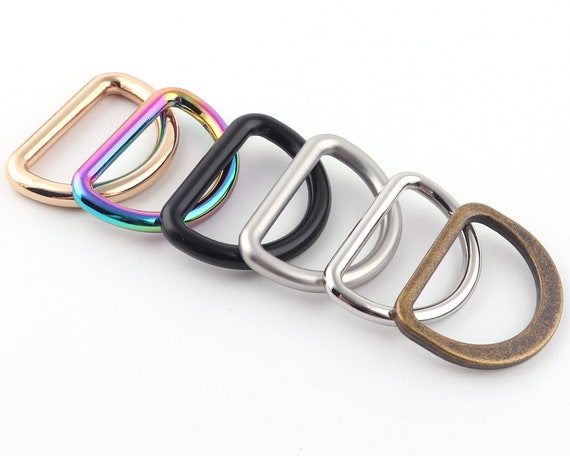Metal d rings and clips best sale