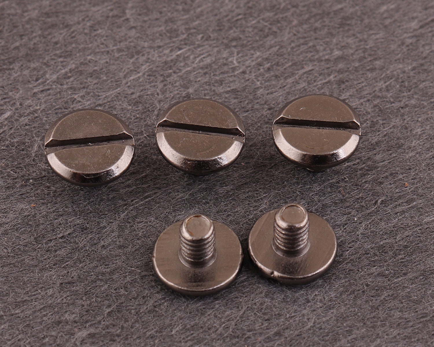 Rivets à vis en bronze à canon 20 ensembles 107 mm bouton en métal
