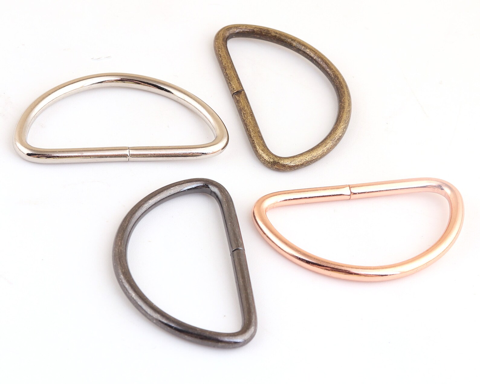 1 1/2 Inch38mmwelded D Rings bing and Leather Etsy