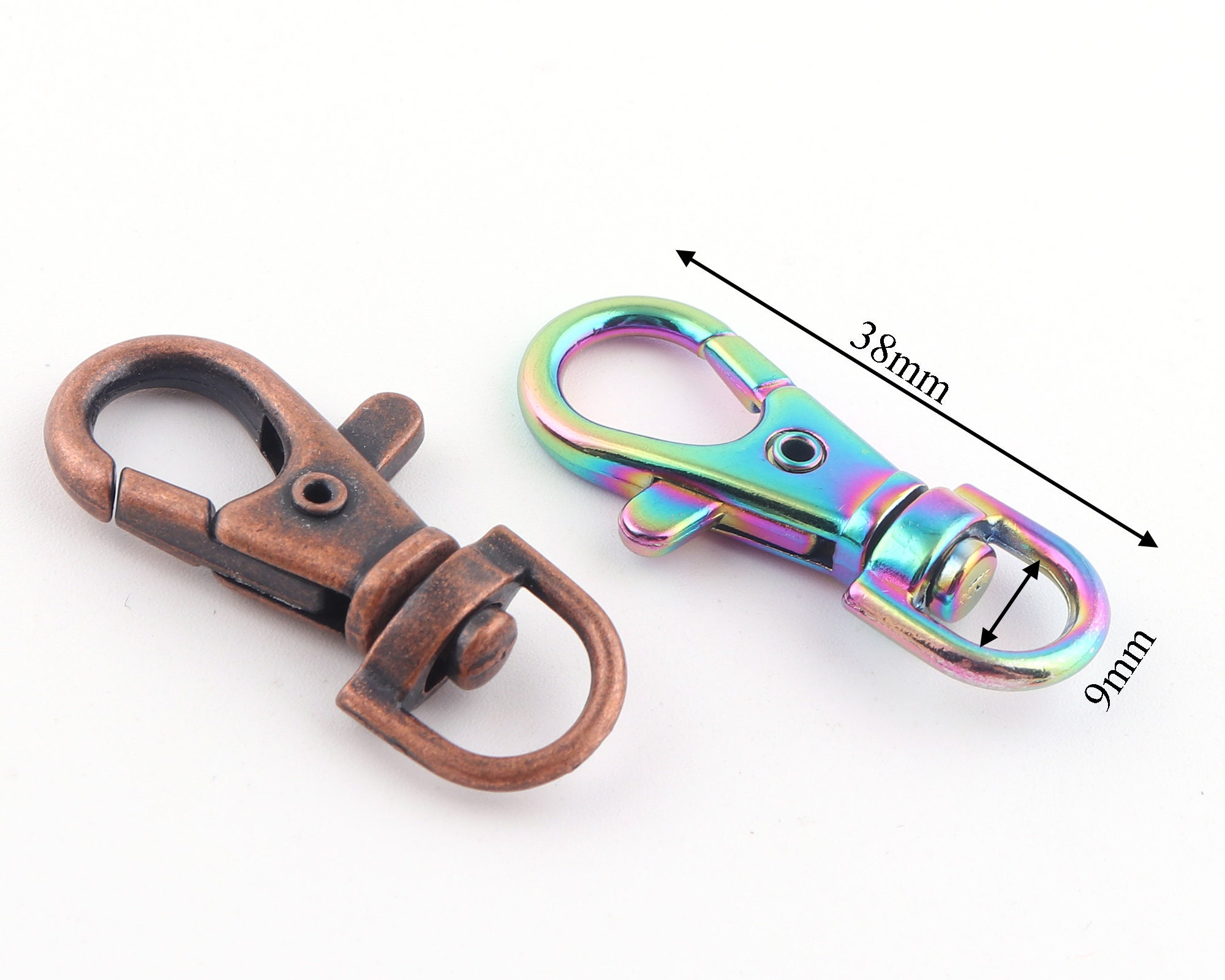 Swivel Clasp Clip,keychain Clasp,key Clips,lobster Clasp,snap Clip Hook,flat  Key Ring Split Ring,swivel Snap Hook,parrot Clasp,rainbow Clasp -   Israel