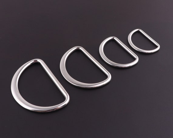 Silver D Ring-metal D Rings Purse Ring-d-rings Bag Findings,bag Rings D  Shape Ring Strap Rings Purse Hardware Handbag Bag Making Supplies -   Israel