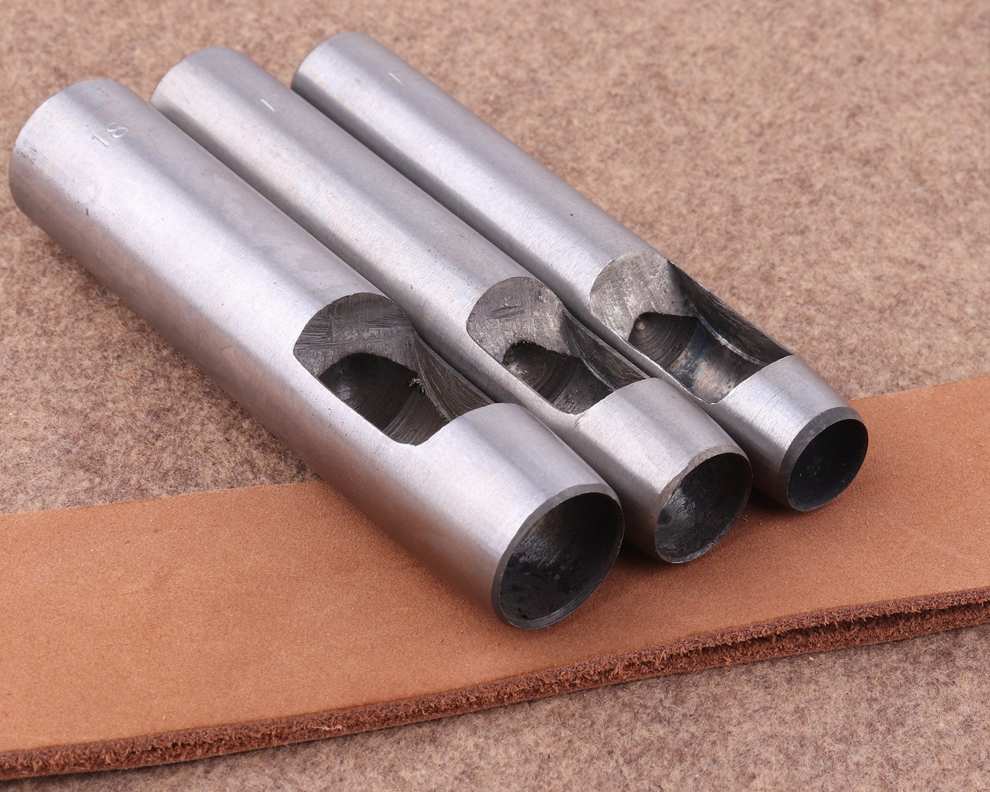 Big Round Hole Puncher Hole Hollow Punch Tool Hole Maker Etsy Australia