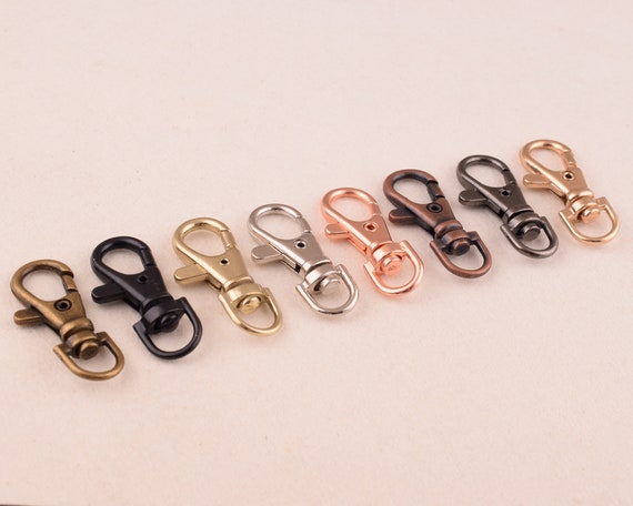 Ganci Aragosta Girevoli - 10 Pezzi In Lega Per Borse, Zaini E Accessori - Foto 3