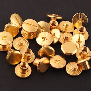 Louis Vuitton, Accessories, Louis Vuitton Gold Replacement Rivet Hardware  Pieces Z39