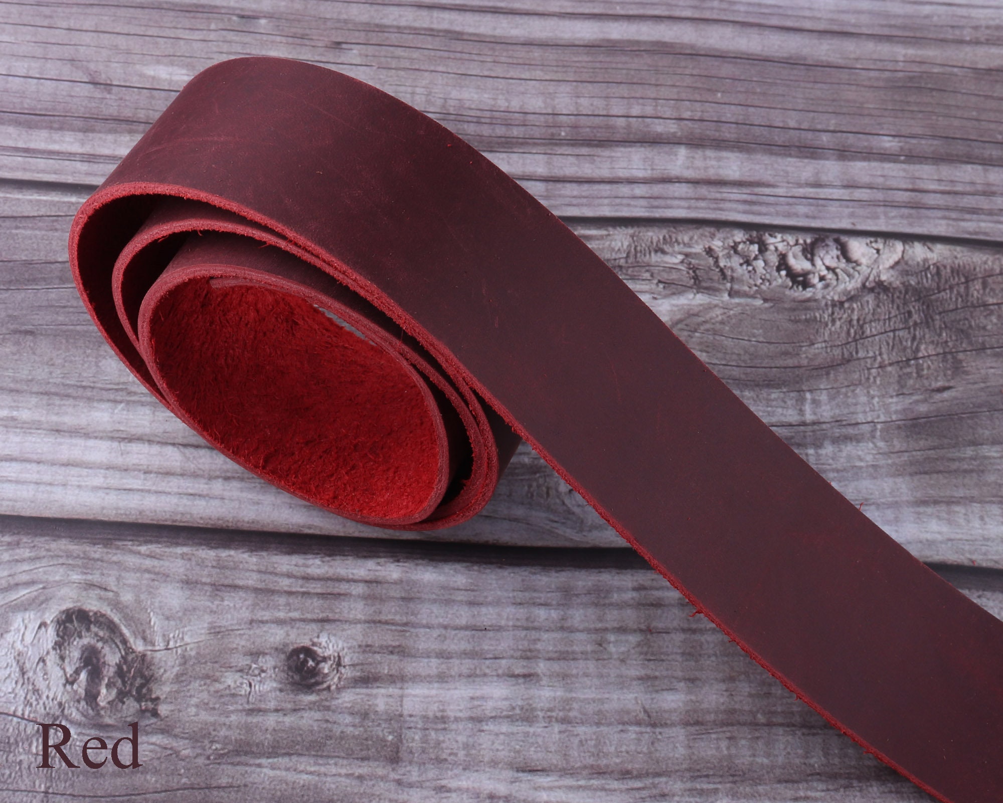 1 1/238 mm flat leather striplong leather Etsy