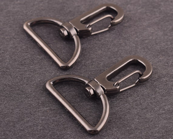 25mm inner 1\u201c swivel clasp snap hook swivel snap hook webbing strap hook purse clasp bag hardware supplies 2-4-10pcs