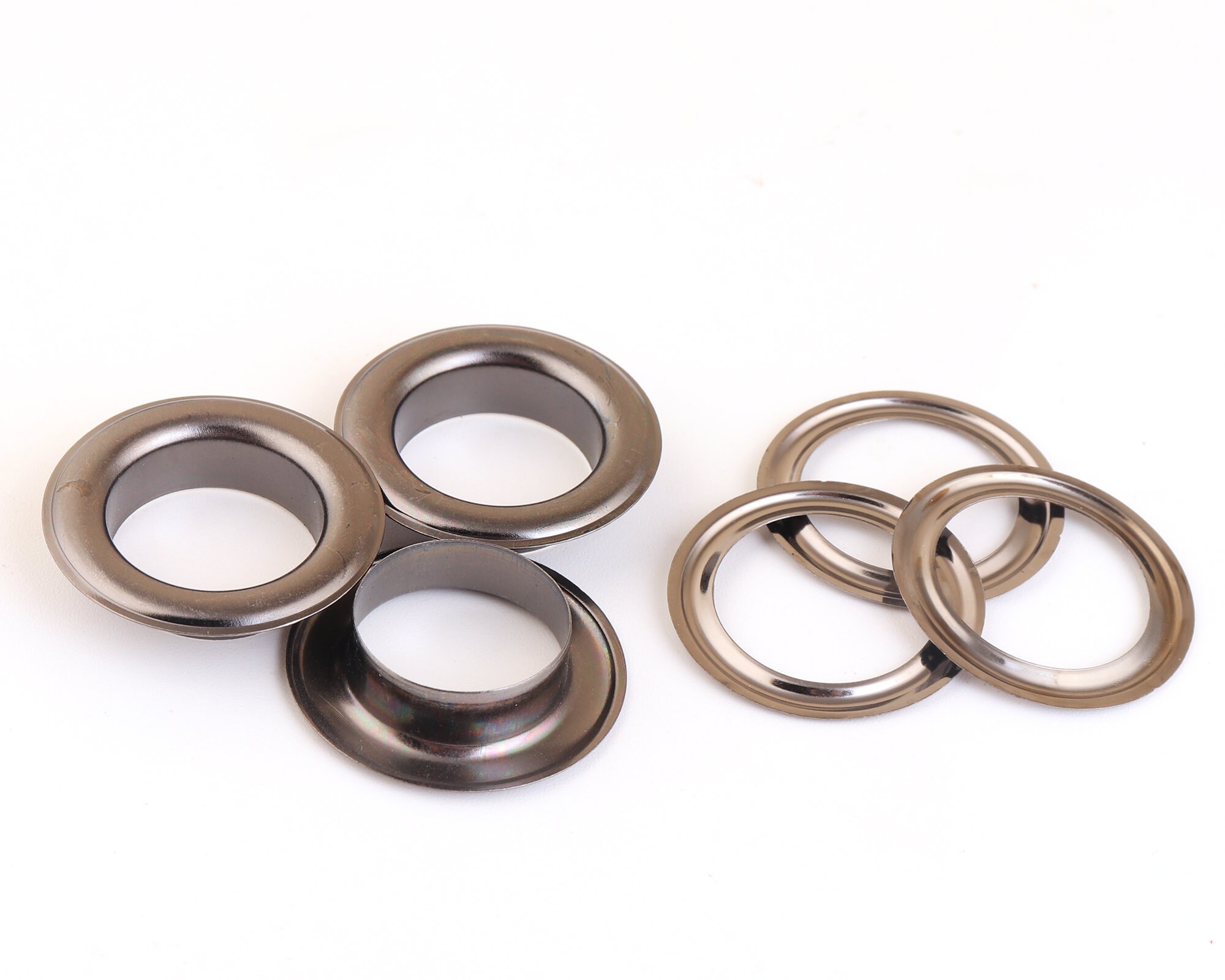 30set Large Round Eyelets With Washer 17mm Gunmetal Round - Etsy UK