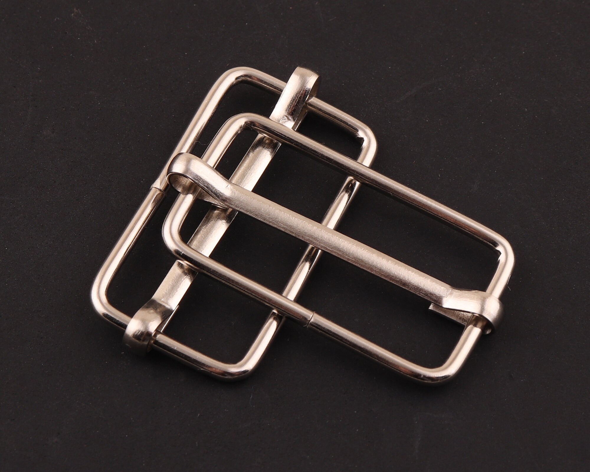 1 1/4 Inch 32mm Silver Metal Slide Buckle Rectangle Adjustable Etsy UK