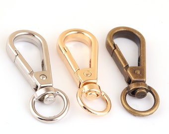silver/gold Trigger Snap Hooks,Purse Hook,Key Hook,Swivel Hook dog hook,swivel clasps,Lobster Clasp Purse bag Handbag Clasp,strap Purse clip