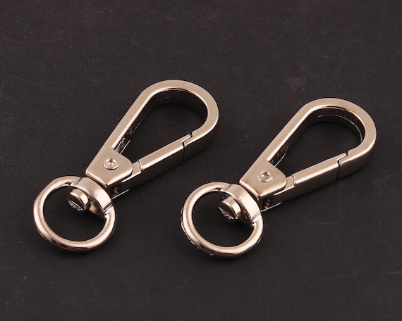 11mm Swivel Clasps Silver Swivel Snap Hook Metal Key Ring Key