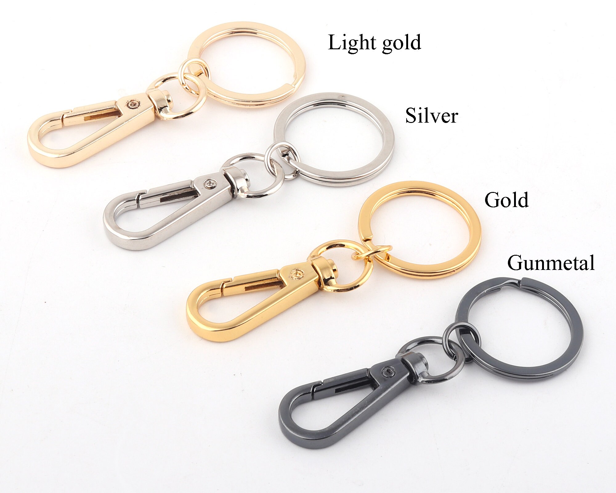 Lobster Clasp Key Hook Chainlarge Keychain Key Ring With Etsy